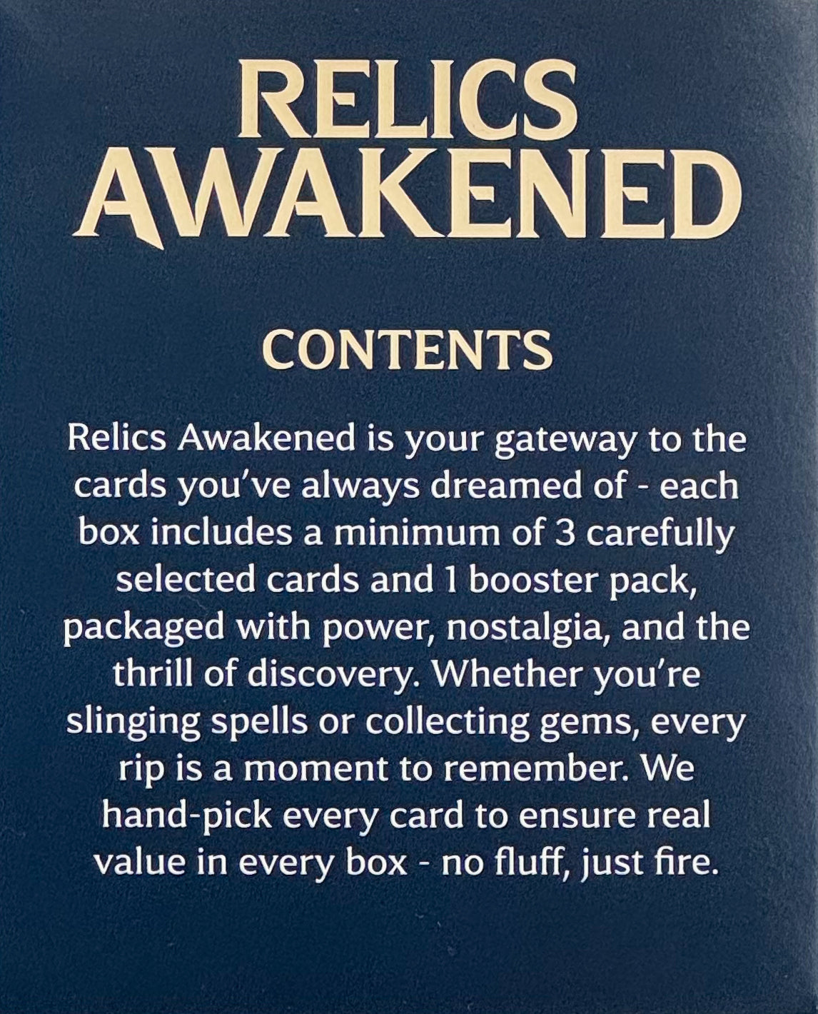 Relics Awakened Magic: The Gathering - $100 Repack